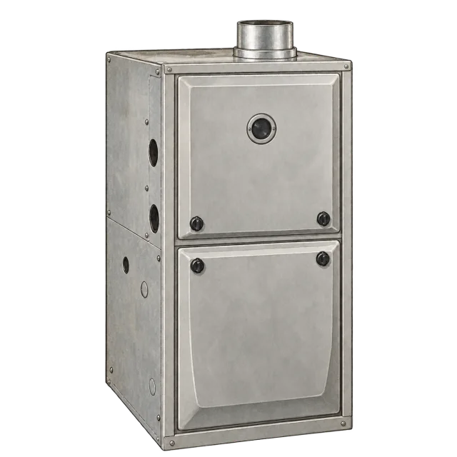 Illustration of a furnace.