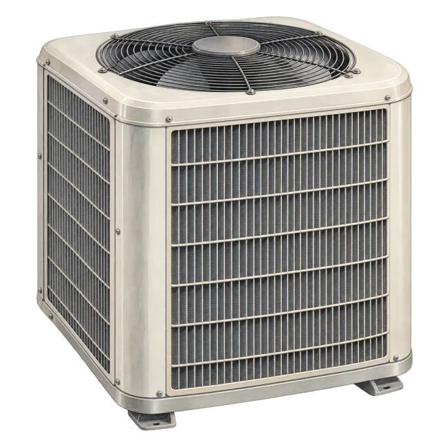 Outdoor unit equipment illustration